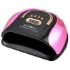 2022New Light UV LED 256W Nail Lamp för manikyr Fast Curing Tork Gel Polish Timer Auto Sensor Manicure Tools