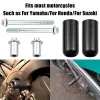 Frame Sliders Universal Large Motorcycle Frame Sliders Anti Crash Protector Kit Hållbar metallmotorcykeltillbehör Premium