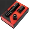 Machine Wireless Tattoo Hine Kit Coreless Motor 1800mah Battery Power Smp Rotarytattoo Pen Set with 28mm Grip Tattoo Bodyart