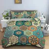 Bedding Sets 3D Printed Bohemian Duvet Cover Set Ethnic Mandala For Bedroom Quilt King Twin Single Size Home Textile 2/3Pcs