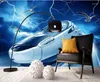 Обои на заказ 3D PO Wall Paper Beautiful Dream Train TV Фоон живопись гостиной обои