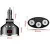 Bilcigarettändare 3 i 1 Dual USB Socket Splitter Plug -spänningsmonitor för smartphone Drop Leverans Mobiler Motorcyklar E Automobi Otey1