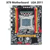 Cartes mères X79 Bureau de bureau NVME M.2 SSD LGA 2011 Boîtier principal 4 SATA3.0 Interface 12 USB pour le processeur Intel Xeon E5