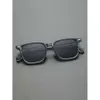 Men Square Frame Fashion Glasses Summer Travel Accessories