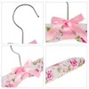 Storage Bags 5 Pcs Pants Hangers Women Cloth Floral Clothes Shop Sponge Skirt Padded No Bump Dress Anti-skid Women's