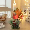 Decorative Flowers Simulated Pumpkin For Table Centerpiece Fall Harvest Festival