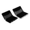 Holder 2PCS Mot de passe en aluminium Boîte de cartes de carte de boîte Mini valise de mot de passe de mot de passe Sier Black