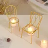 Candle Holders NordicCreative Light Household Iron Art Candlestick Ornaments Candlelight Dinner