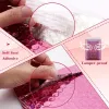 Mailers 50Pcs Holographic Mailer Laser Pink Mailing Envelope Waterproof Courier Bag Padded Bubble Envelopes Packaging Bag for Shipping