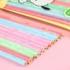 鉛筆100pcsカワイイウッドペンシル学校オフィス用品用HBグラファイトペンシル