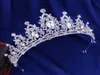 Luxury Bridal Crown Rhinestone Crystals Wedding Queen Crowns Princess Crystal Baroque Birthday Party Tiaras Gold Sweet 16 In Stock2472519