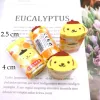 Eraser 24 pcs / lot kawaii chat chat tranché effacier mignon drawing crayon caoutchouc gaspe