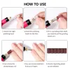 Lulaa USB Portable Electric Nail slipmaskin Nagelborrmaskin Millande skärare för manikyruppsättning Gelpolska Remover Kits Tools Tools