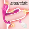 Toys vibratrice Anneau pour l'éjaculation Anneau Sex Toys for Men Vibrant Rings Wireless Cover Male Masturbation Tools