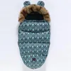 Blankets Baby Sleeping Bag Envelope In A Stroller Born Warm Sleepsacks Winter Footmuff Fleece Socks Sleep For Babies Borns