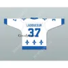 GDSIR Custom Roger Ladouceur 37 Le National De Quebec Hokey Jersey- Lance ET Compte Yeni ED S-M-L-XL-XXL-3XL-4XL-5XL-6XL