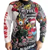 BAT FOX Motocross Long Sleeve Downhill Enduro Mountain Bike TShirt Camiseta MTB Maillot Ciclismo Hombre 240403