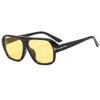 Lunettes de soleil Tom Letter for Men Women Designer Luxury New Fashion Classic Sunglasses Nouvelles lunettes de soleil à la mode en forme de T