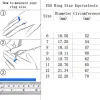 ミニクリエイティブメッキリング形の軽いブタン補充可能な金属製ライトフィンガーリンググラインドホイール喫煙アクセサリーギフト