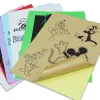 Carta A4 50 fogli di adesivi lucidi/opachi etichetta colorata etichetta di carta a getto d'inchiostro o stampa laser