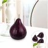 Party Decoration 3PCS Fake Fig Artificial Fruit Decorative Models for Home Kitchen Store Drop Delivery Garden Fest Supplies Event OTZ3U