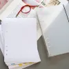 Fita A5 Tamanho Branco Libere papel Livro de armazenamento de folhas soltas 40 folhas para washi fita máscara acessórios de fita Scrapbooking DIY Tool 2016