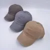 Kogelcaps rimiut solide denim honkbal diy zelfontwerp eenvoudige mannen vrouwen zon beschermen hoeden werk postbode trucker