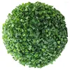 Decoratieve bloemen kunstmatige grasbal verjaardag decoratie voor meisje gesimuleerde planten topiary balls