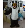 2024 Costume de mascotte de chiens de taille adulte Halloween Carnival Performance Apparers Anime AD Applel Performance Performance