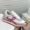 Loewve Shoes Men Designer Shoe Casual Shoes New Womens Shoes Leath-Up Sneaker Lady Platform Runing Trainers Thick Soled135