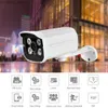 Andere CCTV -Kameras Azishn New H.265 IP -Kamera 2MP 1080p 25fps Metall IP66 Water of Array LEDs CCTV Camera Security Video P2P DC12V/48V POE Y240403