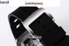 時計豪華なメカニカルスイスのムーブメントセラミックダイヤルラバーストラップKVF RM1103デザイナーチタンスチールブラシ付き表面タイミングボタンw