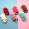 Keychains Candy Color KeyChain Lovely Commontae Feeling Lätt att använda Save Space Soft och Cute Creative Accessories Car Key Chain