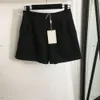 Designer shorts vrouwen merk dames kleding zomertrook mode metaal letters logo ademende dames casual broek 03 april