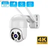 Other CCTV Cameras 4K 8MP Smart Wifi PTZ Camera 5x Digital Zoom AI Human Detection Wireless CCTV IP Camera Home Security Protection iCsee Y240403