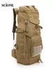 Molle 60L Camping sac à dos sac tactique sac à dos militaire grands sacs à dos imperméables Camouflage randonnée en plein air armée sacs XA281WA T7170243