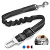 Hundekragen Leinen Tether Bungee Sicherheitsgurt für Stoff Nylon Hunde Gürtel Car Reflective Sitzversorgungen Gurt Verstellbare Reise langlebig p otyzt