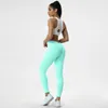 Women's Leggings Sexy Seamless Gym Women High Waist V Solid Color Autumn Pants Running Outdoors Fitness Push Up