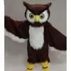 2024 Halloween Owl Maskottchen Kostüm Kostüm Kleid Carnival Cartoon Thema für Männer Frauen Festival Kleid