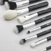 BEILI Black Goat Hair Professional Makeup Brushes Set Foundation Concealer Eyeshadow Blending Make Up Brush brochas maquillaje 240320