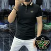 2024 Luxus Herren Designer formelle Männer Polo Freizeit T-Shirts Baumwolle Sommer Herren Polos Designer Brief Print Fashion Polo Shirt Größe M-4xl