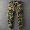 Men's Pants Fashion Streetwear High Quality Cargo Pant Spring Autumn Tactical Trousers Military Camouflage Army