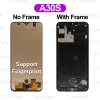 Super AMOLED 6.4 "dla Samsung Galaxy A20 LCD A30 Wyświetlacz A30S LCD A50 Dotknij ekranu wymiany A50S A205F A305F A505F