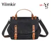 Shoulder Bags Women Messenger Canvas Bag Large Capacity Fashion Handbag Multifunctional Leisure Simple Ladies Vintage Package