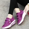 Shoes Women's Swing Sneakers Wedge Platform Toning Sports Shoes for Woman Breathable Slimming Fitness Rocking Mom Shoes Thick Sole