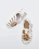 Mini bambini estivi carini scarpe da gelatina ragazza cookie cookie sandali di pesce primaverile sandali da spiaggia roma morbida HMI111 240318
