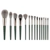 14 Pcs Makeup Brush Set Foundation Eyeshadow Eyebrow Eyelash Concealer Lip Soft Bristles Beauty Tools 240403