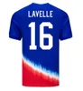 S-4XL 2023 2024 Verenigde Staten Pulisic Soccer Jerseys McKENNIE REYNA MCKENNIE WEAH SWANSON USAS Morgan Rapinoe 1994 Men Woman Kids Kit voetbalshirt