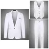 Suits para hombres diseñador Blazers Men's Blazers Pantalones Vests de boda informal Fiesta de la noche Anfitrión de la solapa de la solapa de la solapa Blazer Blazer Conjuntos de 3 piezas Trajes de vestimenta de negocios formal M-5XL