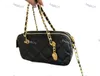 24ss 7A Fashion Women Shoulder Bag Caviar Bag Leather Diamond Gold Hardware Metal Clasp Luxury Handbag Adjustable Coin Chain Crossbody Bag Underarm Bag Makeup Bags